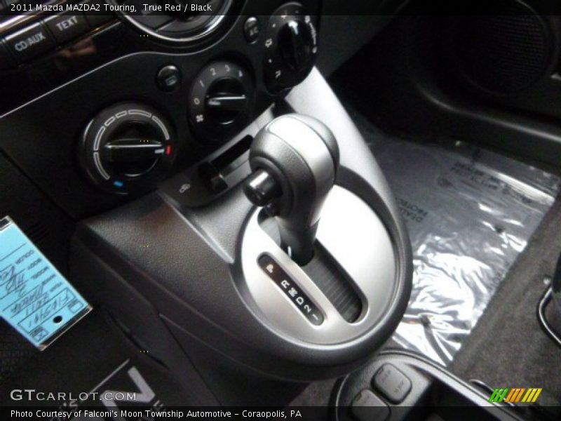 True Red / Black 2011 Mazda MAZDA2 Touring