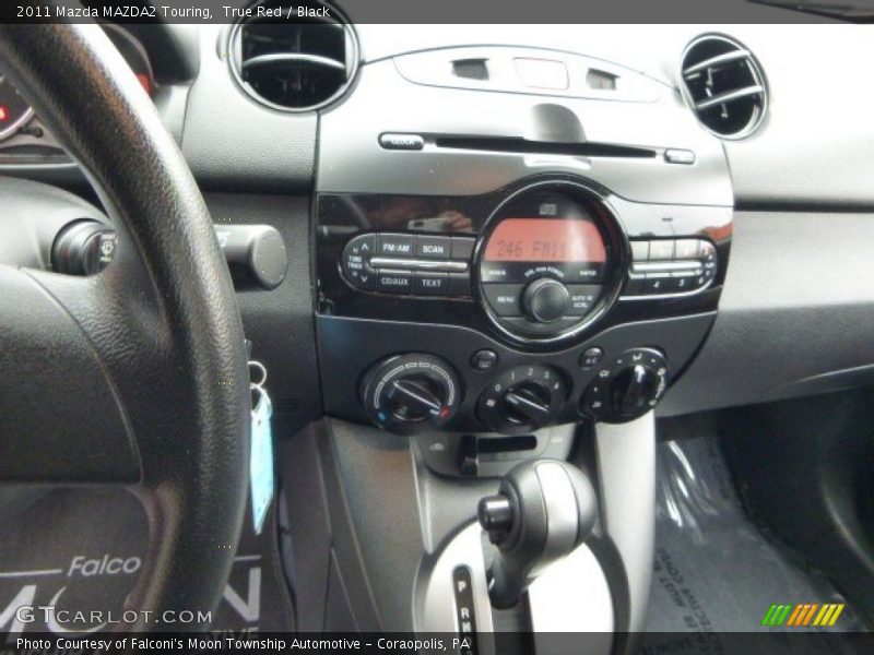 True Red / Black 2011 Mazda MAZDA2 Touring