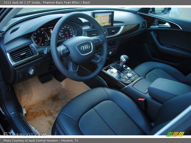 Phantom Black Pearl Effect / Black 2013 Audi A6 2.0T Sedan