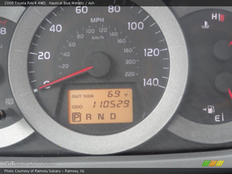 Nautical Blue Metallic / Ash 2006 Toyota RAV4 4WD