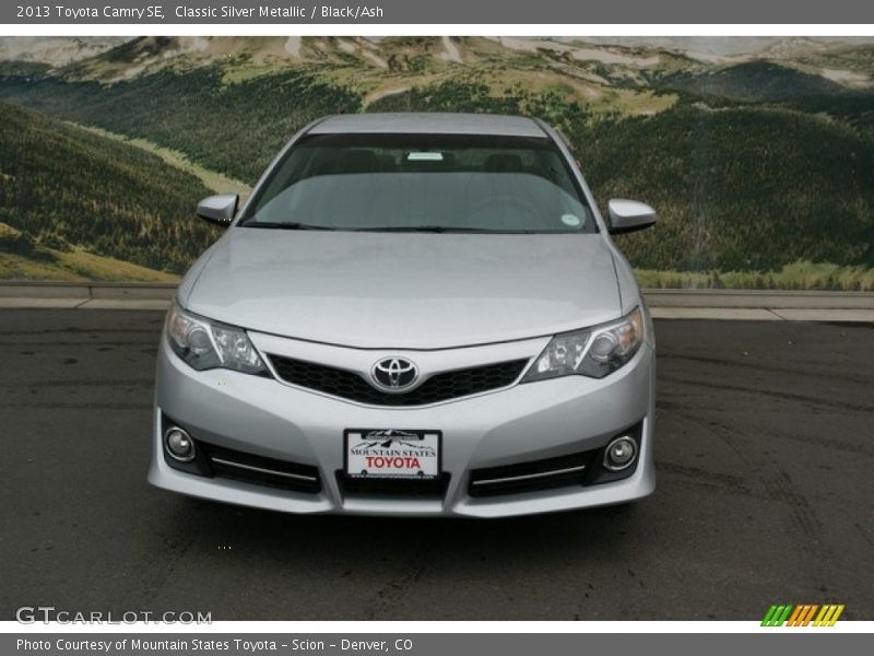 Classic Silver Metallic / Black/Ash 2013 Toyota Camry SE