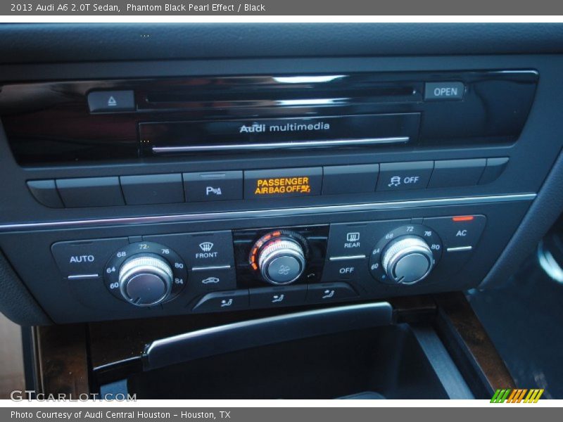 Phantom Black Pearl Effect / Black 2013 Audi A6 2.0T Sedan