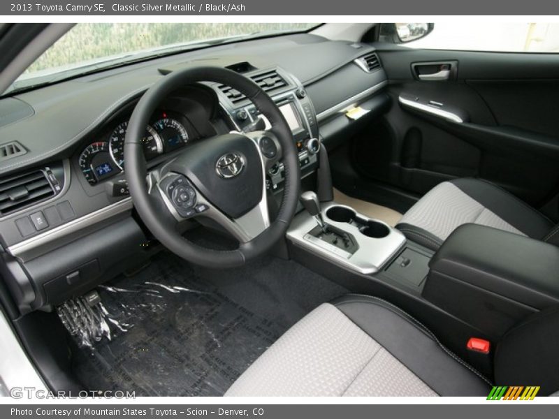 Classic Silver Metallic / Black/Ash 2013 Toyota Camry SE