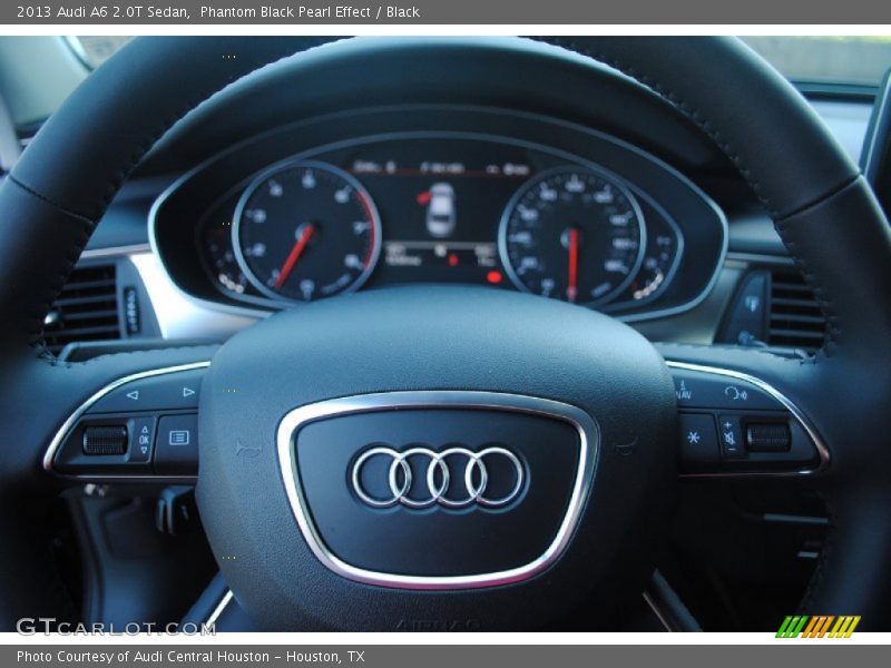Phantom Black Pearl Effect / Black 2013 Audi A6 2.0T Sedan