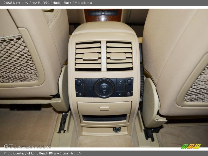 Black / Macadamia 2008 Mercedes-Benz ML 350 4Matic