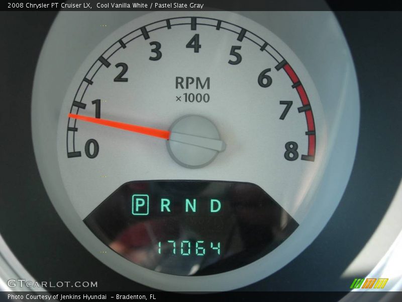 Cool Vanilla White / Pastel Slate Gray 2008 Chrysler PT Cruiser LX