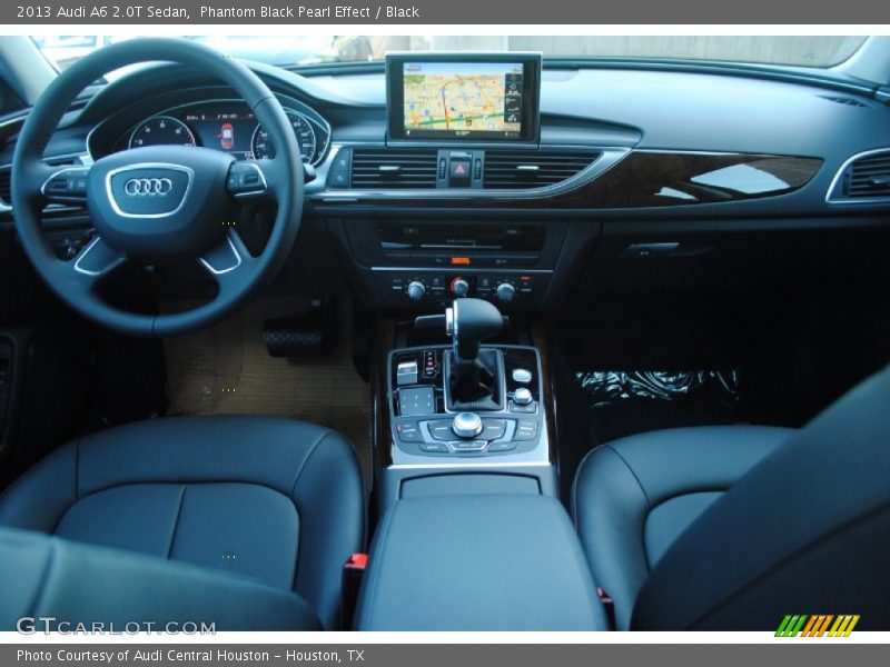 Phantom Black Pearl Effect / Black 2013 Audi A6 2.0T Sedan