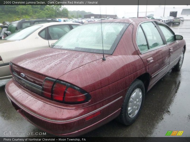  2000 Lumina Sedan Dark Carmine Red Metallic