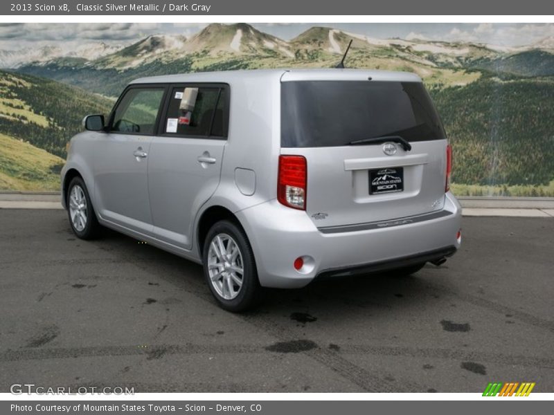 Classic Silver Metallic / Dark Gray 2013 Scion xB
