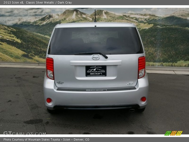 Classic Silver Metallic / Dark Gray 2013 Scion xB