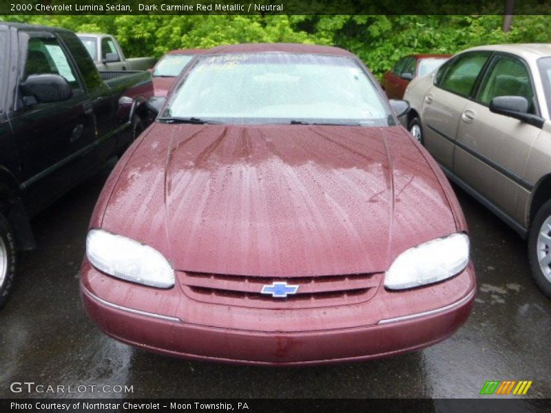 Dark Carmine Red Metallic / Neutral 2000 Chevrolet Lumina Sedan