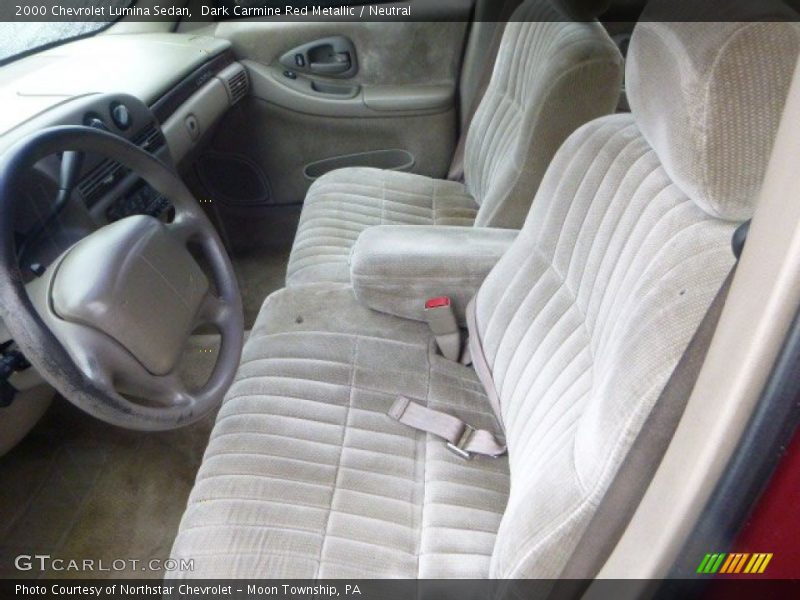 Front Seat of 2000 Lumina Sedan