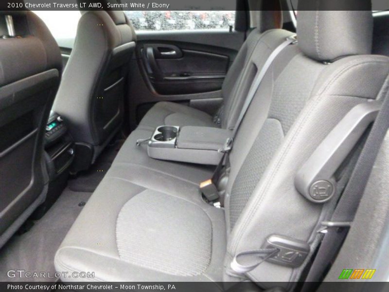 Summit White / Ebony 2010 Chevrolet Traverse LT AWD