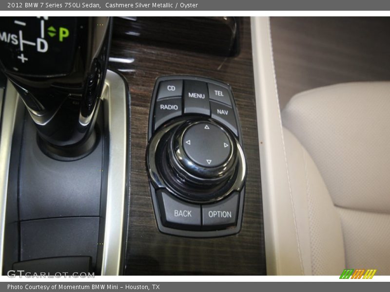 Cashmere Silver Metallic / Oyster 2012 BMW 7 Series 750Li Sedan