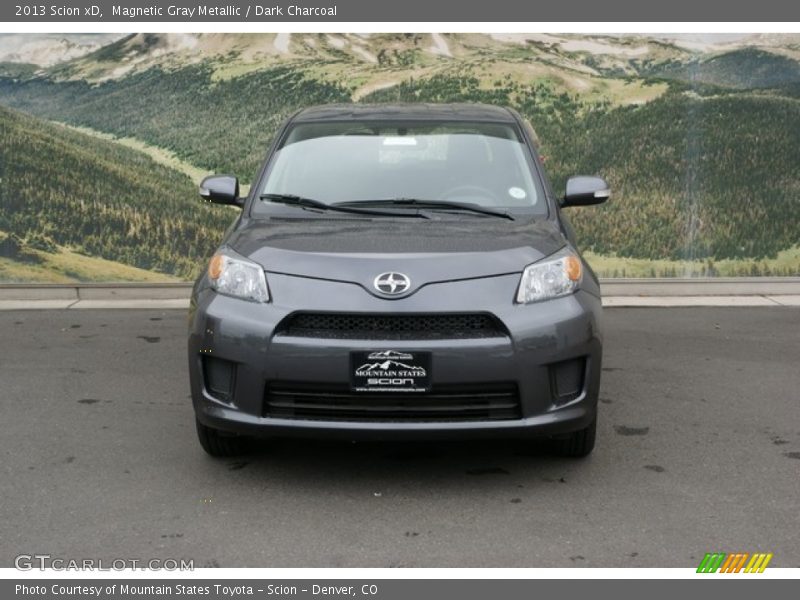 Magnetic Gray Metallic / Dark Charcoal 2013 Scion xD