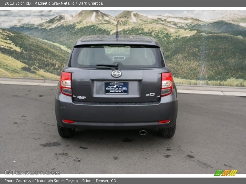 Magnetic Gray Metallic / Dark Charcoal 2013 Scion xD