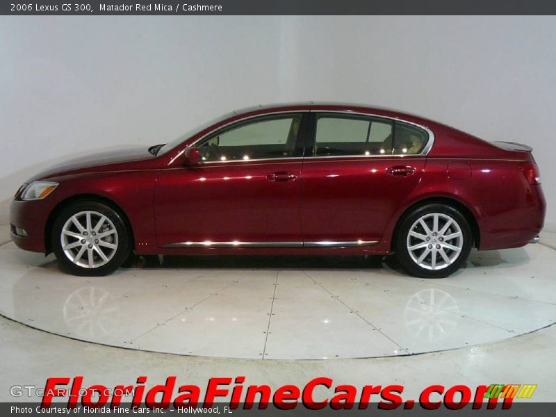Matador Red Mica / Cashmere 2006 Lexus GS 300