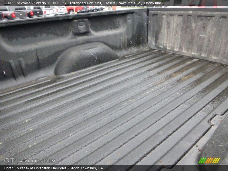 Desert Brown Metallic / Ebony Black 2007 Chevrolet Silverado 1500 LT Z71 Extended Cab 4x4