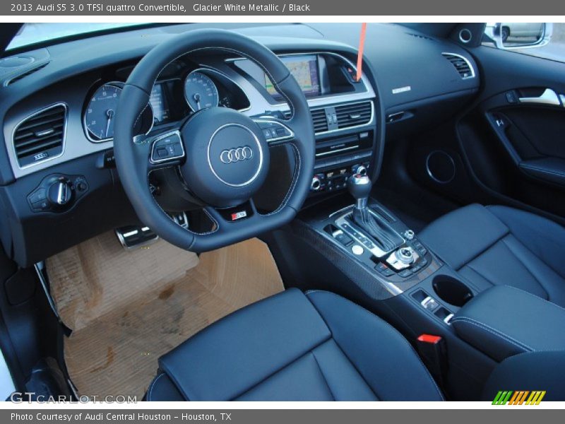 Black Interior - 2013 S5 3.0 TFSI quattro Convertible 