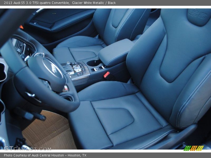 Glacier White Metallic / Black 2013 Audi S5 3.0 TFSI quattro Convertible