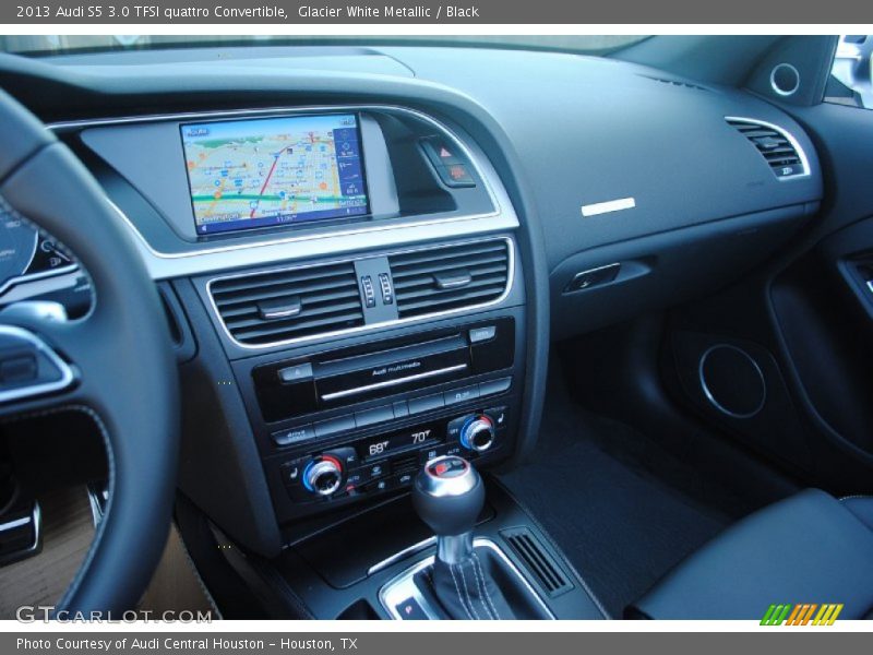 Glacier White Metallic / Black 2013 Audi S5 3.0 TFSI quattro Convertible