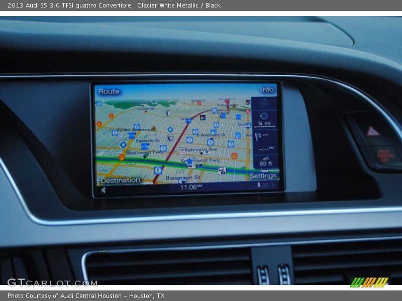 Glacier White Metallic / Black 2013 Audi S5 3.0 TFSI quattro Convertible