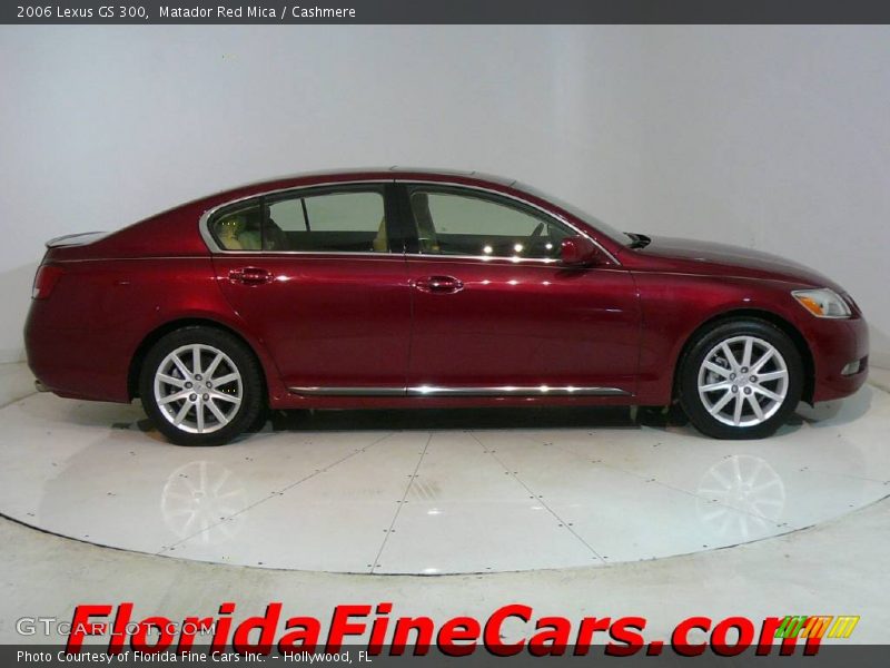 Matador Red Mica / Cashmere 2006 Lexus GS 300