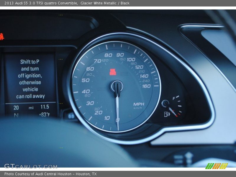  2013 S5 3.0 TFSI quattro Convertible 3.0 TFSI quattro Convertible Gauges