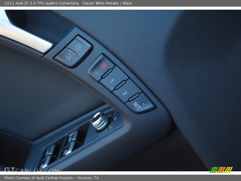 Glacier White Metallic / Black 2013 Audi S5 3.0 TFSI quattro Convertible