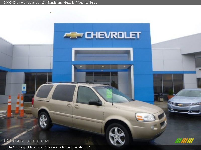 Sandstone Metallic / Neutral Beige 2005 Chevrolet Uplander LS