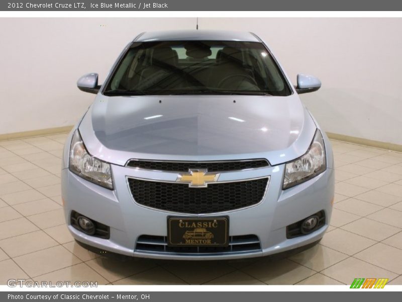 Ice Blue Metallic / Jet Black 2012 Chevrolet Cruze LTZ