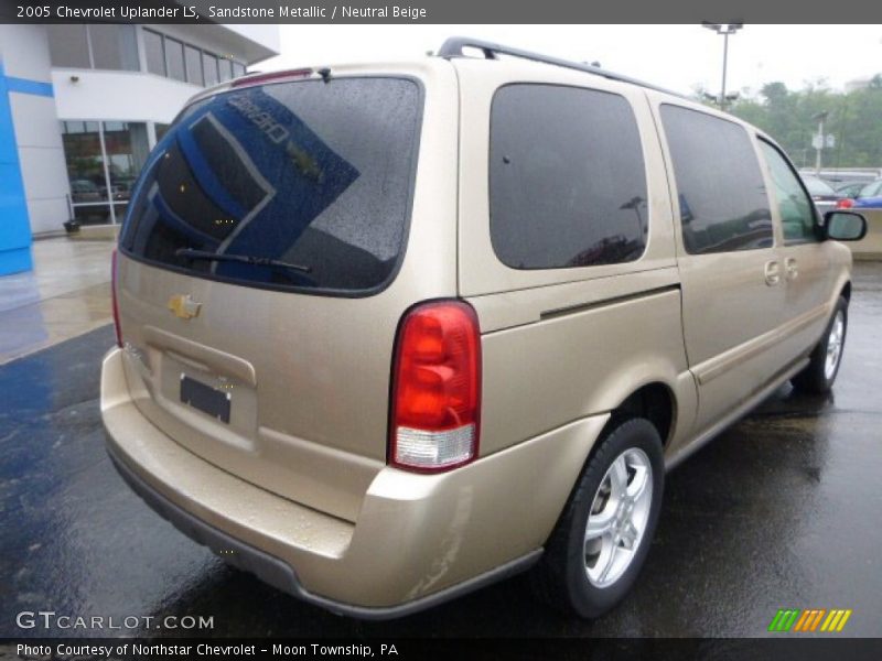 Sandstone Metallic / Neutral Beige 2005 Chevrolet Uplander LS