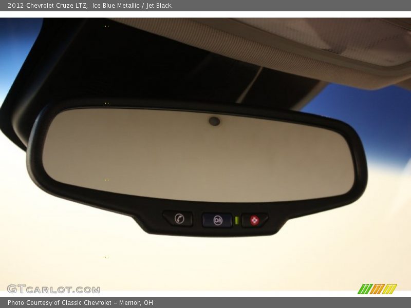 Ice Blue Metallic / Jet Black 2012 Chevrolet Cruze LTZ