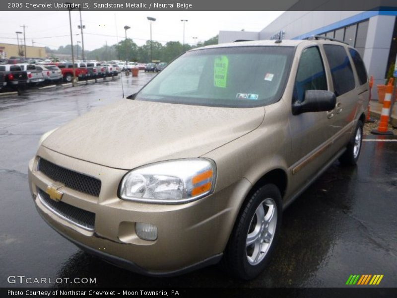 Sandstone Metallic / Neutral Beige 2005 Chevrolet Uplander LS