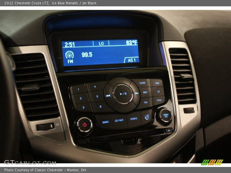 Controls of 2012 Cruze LTZ