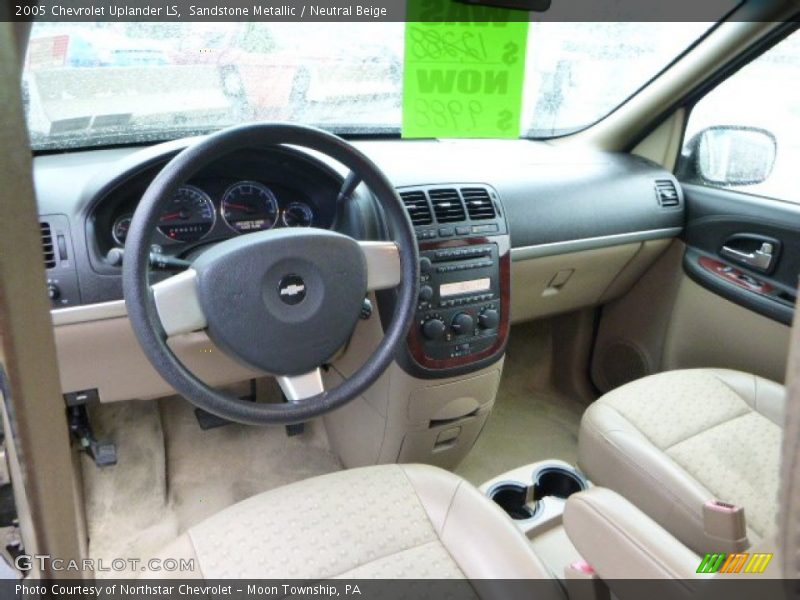 Sandstone Metallic / Neutral Beige 2005 Chevrolet Uplander LS
