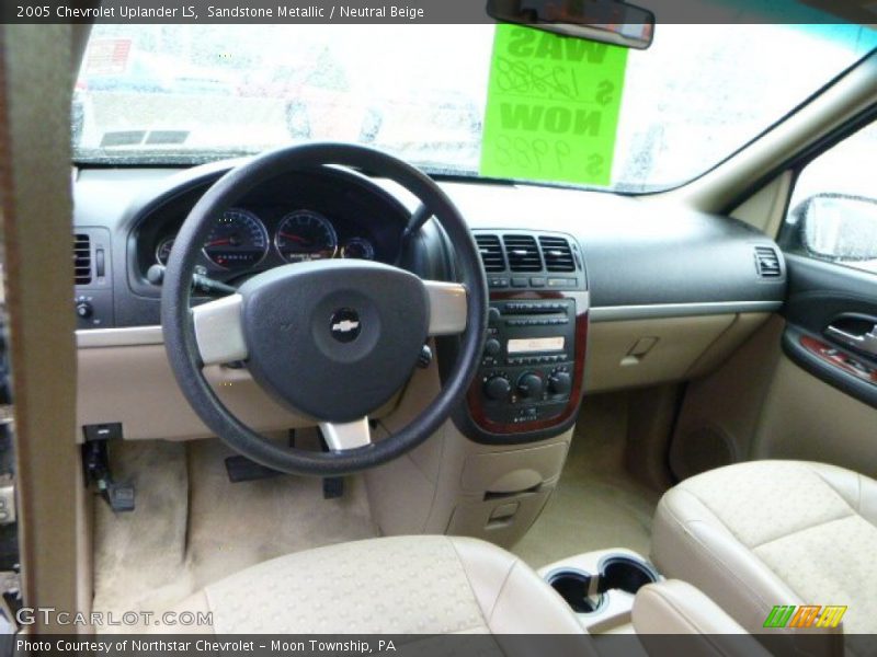 Sandstone Metallic / Neutral Beige 2005 Chevrolet Uplander LS