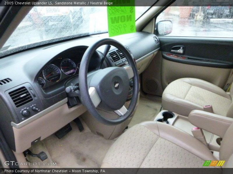 Sandstone Metallic / Neutral Beige 2005 Chevrolet Uplander LS