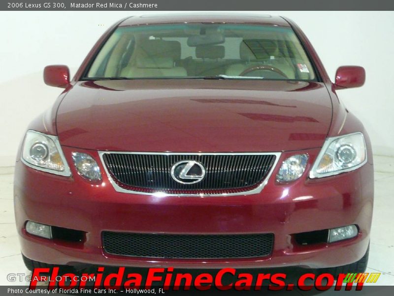 Matador Red Mica / Cashmere 2006 Lexus GS 300