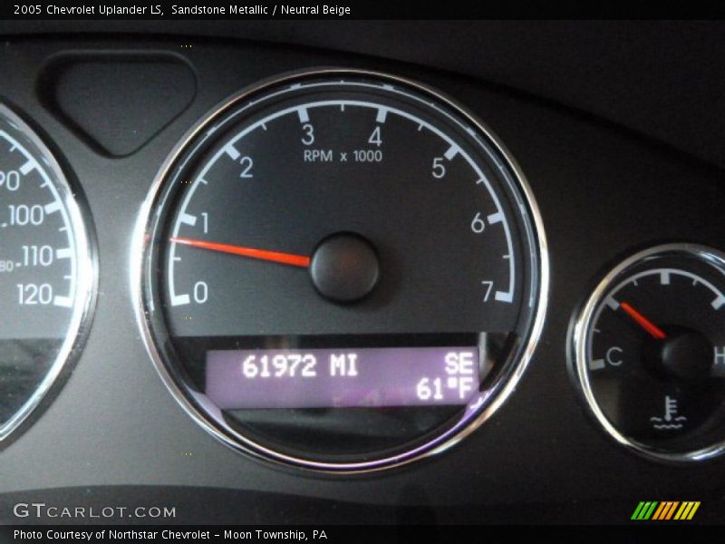 Sandstone Metallic / Neutral Beige 2005 Chevrolet Uplander LS