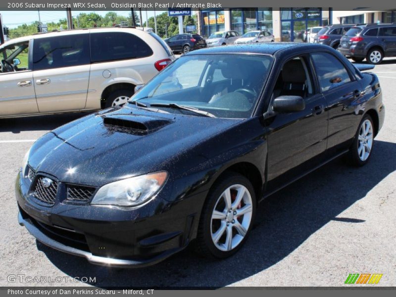 Obsidian Black Pearl / Anthracite Black 2006 Subaru Impreza WRX Sedan