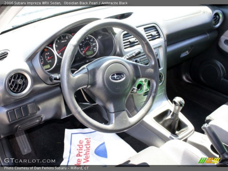 Obsidian Black Pearl / Anthracite Black 2006 Subaru Impreza WRX Sedan