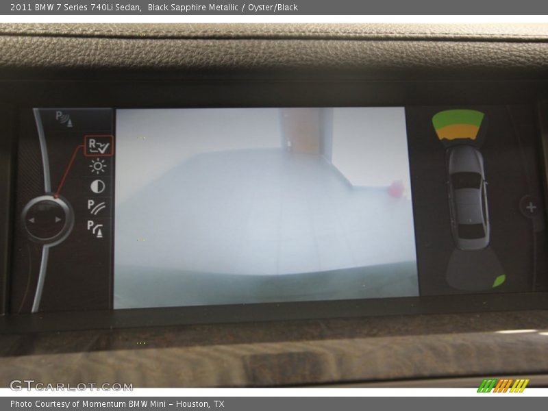 Black Sapphire Metallic / Oyster/Black 2011 BMW 7 Series 740Li Sedan