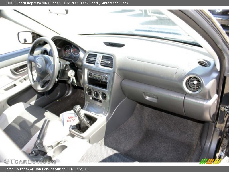 Obsidian Black Pearl / Anthracite Black 2006 Subaru Impreza WRX Sedan