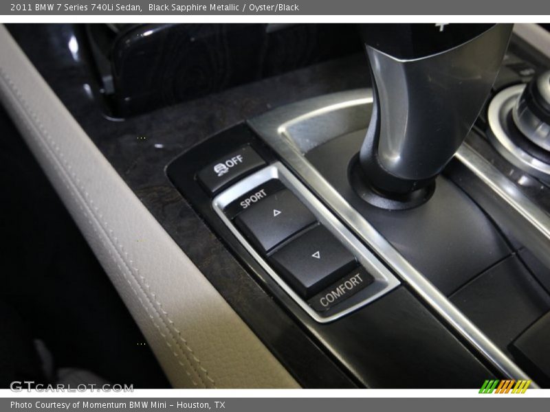 Black Sapphire Metallic / Oyster/Black 2011 BMW 7 Series 740Li Sedan