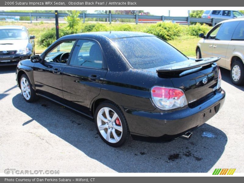 Obsidian Black Pearl / Anthracite Black 2006 Subaru Impreza WRX Sedan