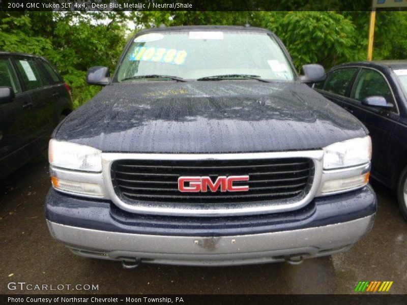 Deep Blue Metallic / Neutral/Shale 2004 GMC Yukon SLT 4x4