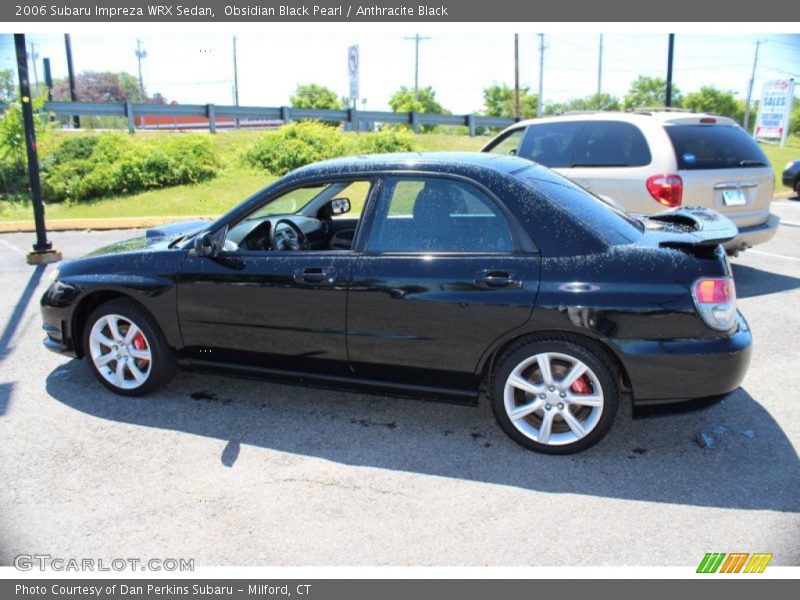 Obsidian Black Pearl / Anthracite Black 2006 Subaru Impreza WRX Sedan