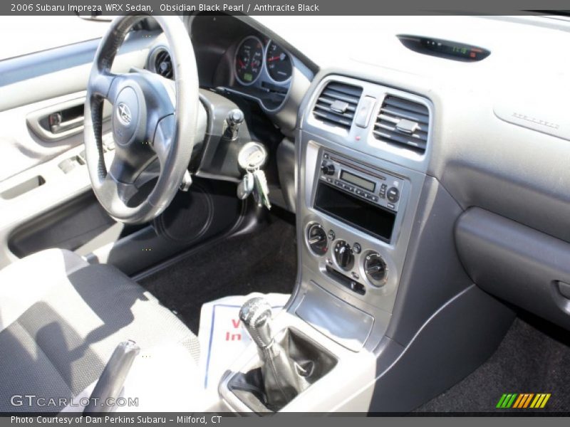 Obsidian Black Pearl / Anthracite Black 2006 Subaru Impreza WRX Sedan
