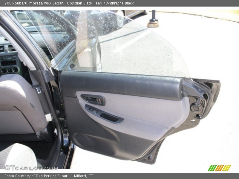 Obsidian Black Pearl / Anthracite Black 2006 Subaru Impreza WRX Sedan
